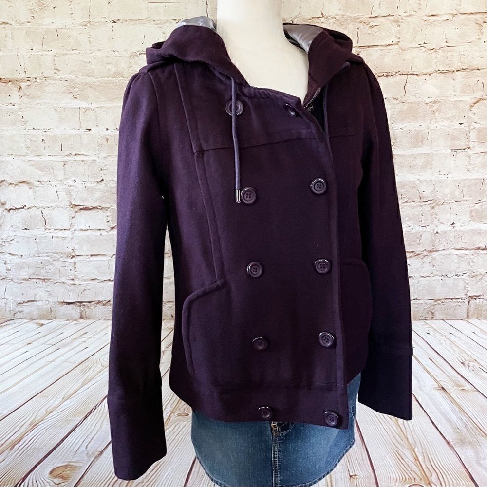 Sanctuary wool hooded jacket  